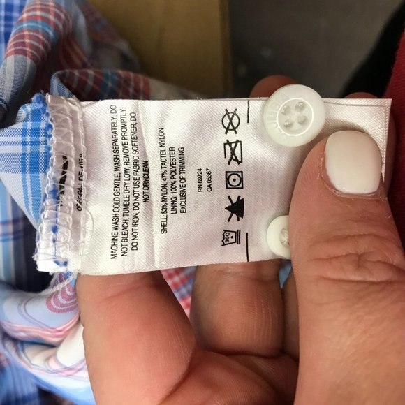 Columbia - Men's XL - Multicolor Plaid Long Sleeve Super Bahama Button Shirt - Picture 5 of 5